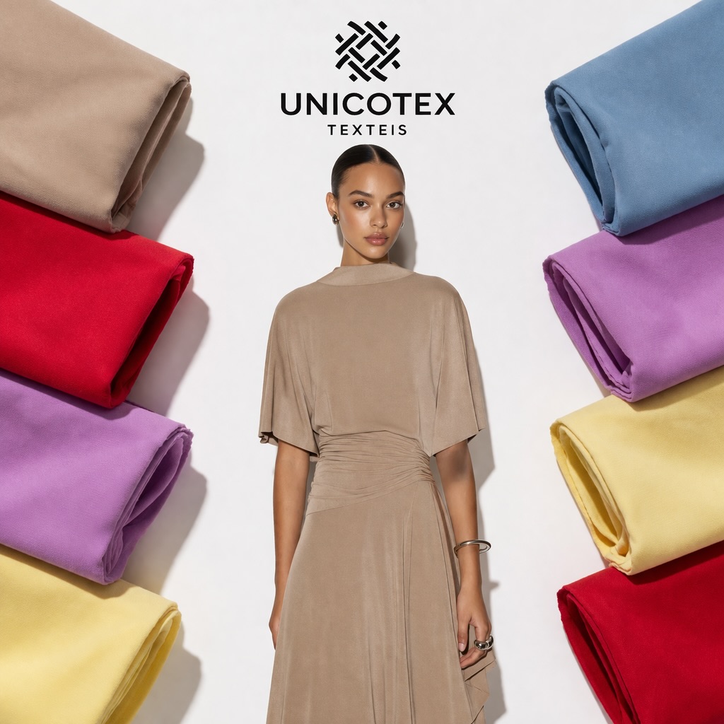 UNICOTEXTEIS fabric colour range with lookbook