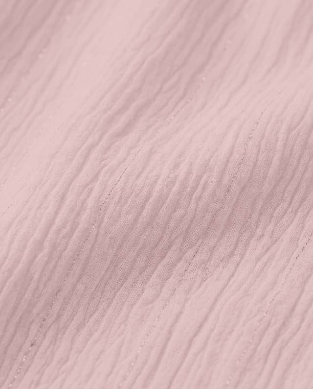 Raschel Crinkle Dusty Rose, 100% Polyester — fabric by UNICOTEXTEIS