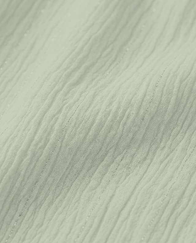 Raschel Crinkle Sage, 100% Polyester — fabric by UNICOTEXTEIS