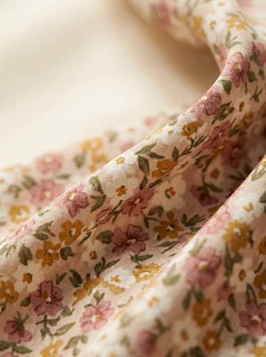 Floral Numérique, Digital print — fabric by UNICOTEXTEIS