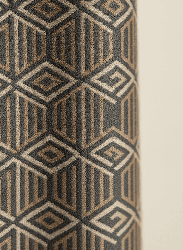 Jacquard Charcoal, Jacquard weave — fabric by UNICOTEXTEIS