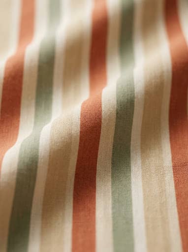 Rayure Rotative, Rotary print — fabric by UNICOTEXTEIS